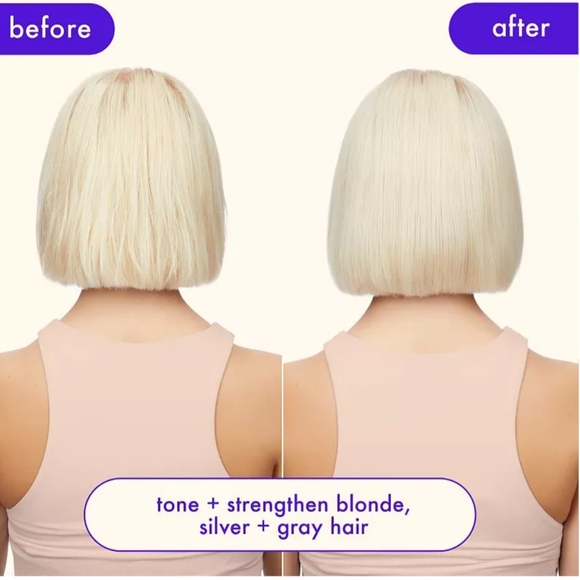 Amika Bust Your Brass Blonde  Strength Repair Shampoo. - Picture 3 of 5